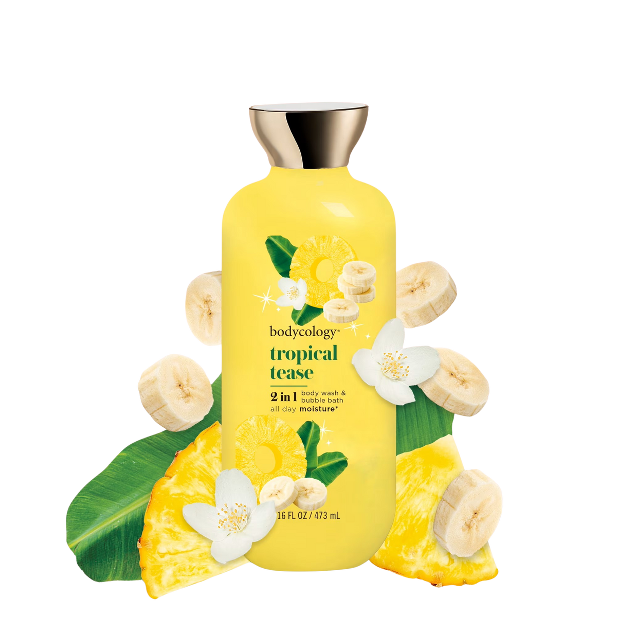 Gel de Baño & Baño de Burbujas 2 en 1 Bodycology Tropical Tease