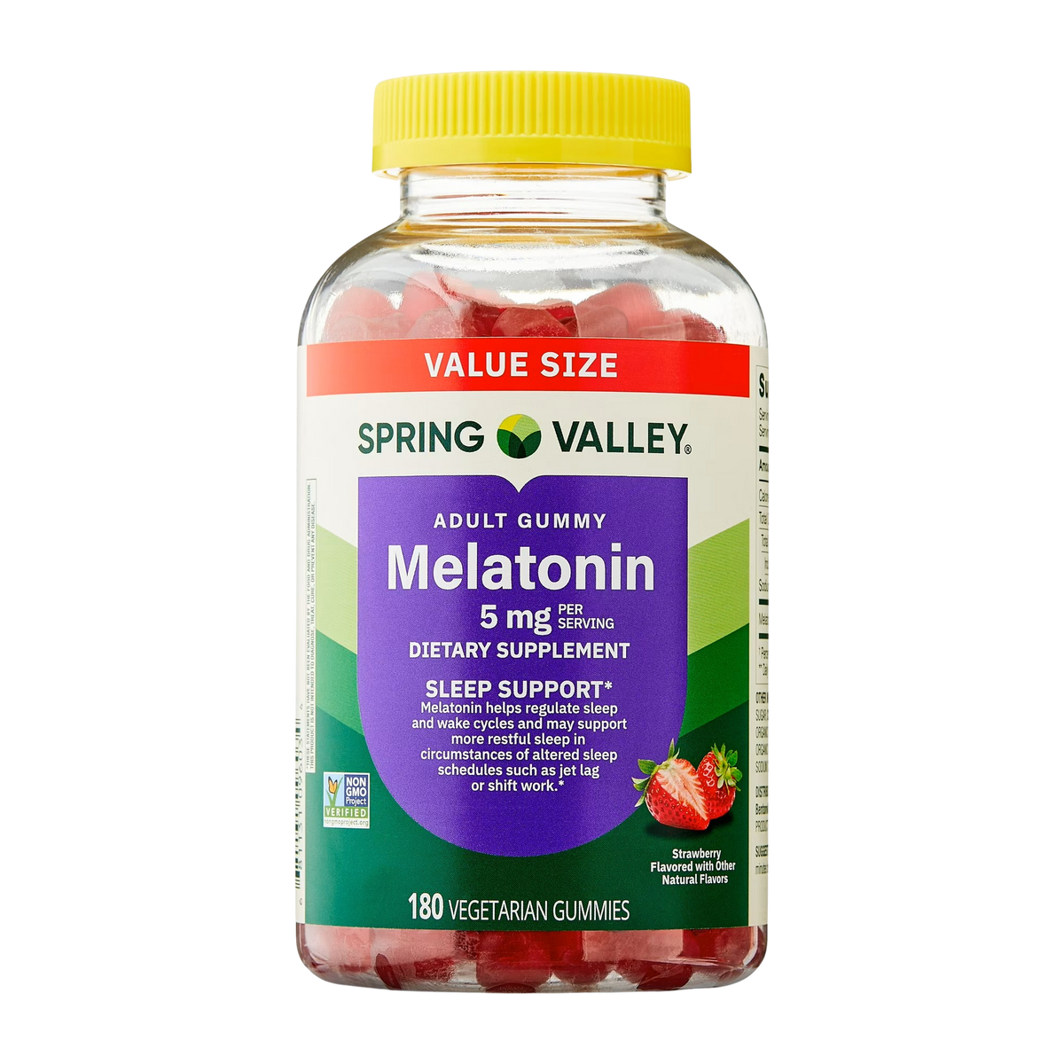 Gomitas de Melatonina Spring Valley Melatonin 5 mg 180ud