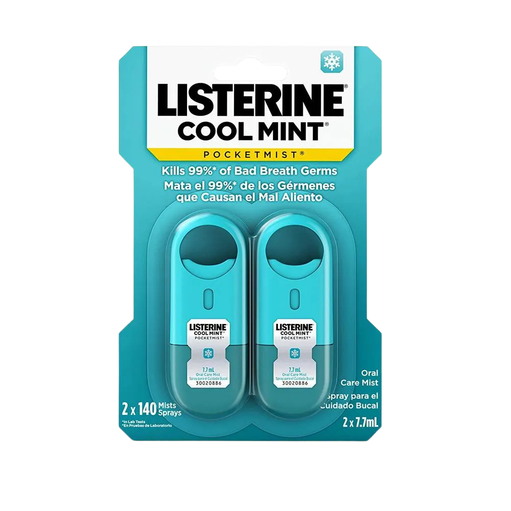 Spray Bucal x2 Listerine PocketMist Cool Mint