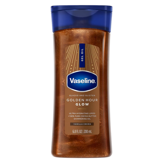 Gel Aceite Corporal con Shimmer Vaseline Golden Hour Glow
