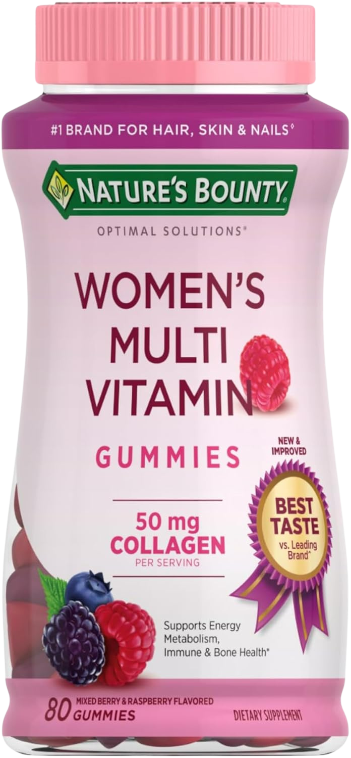 Multivitamínico para Mujer en Gomitas con Colágeno Nature’s Bounty