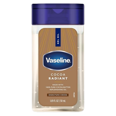 Gel de Aceite Corporal MINI Vaseline Cocoa Radiant