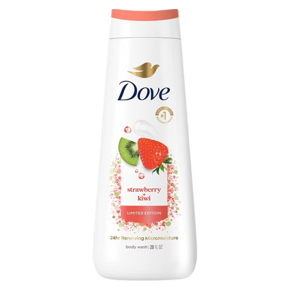 Gel de Ducha Dove Strawberry + Kiwi — Edición Limitada