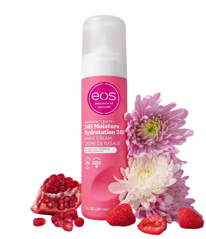 Crema de Afeitar EOS Shea Better Pomegranate Raspberry