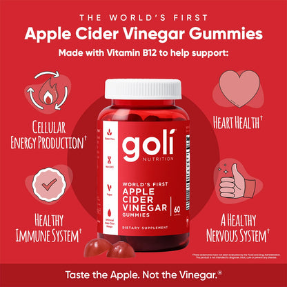 Gomitas de Vinagre de Manzana Goli Apple Cider Vinegar