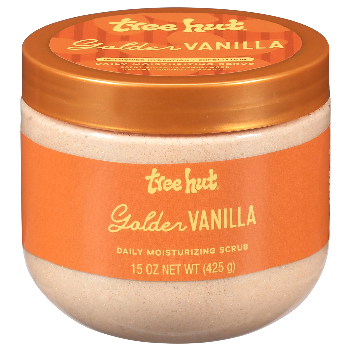 Exfoliante Hidratante Diario Tree Hut Golden Vanilla
