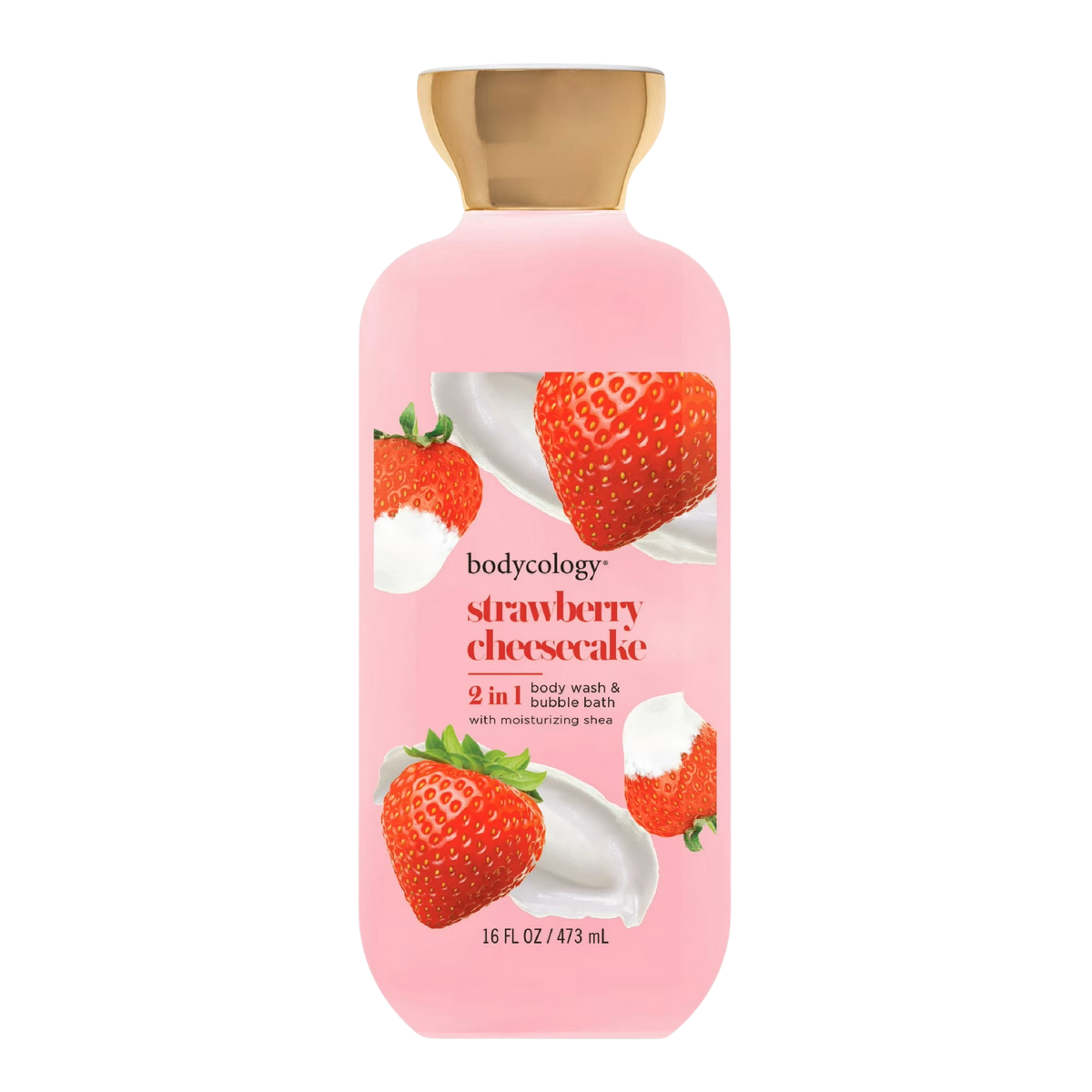 Gel de Baño & Baño de Burbujas 2 en 1 Bodycology Strawberry Cheesecake