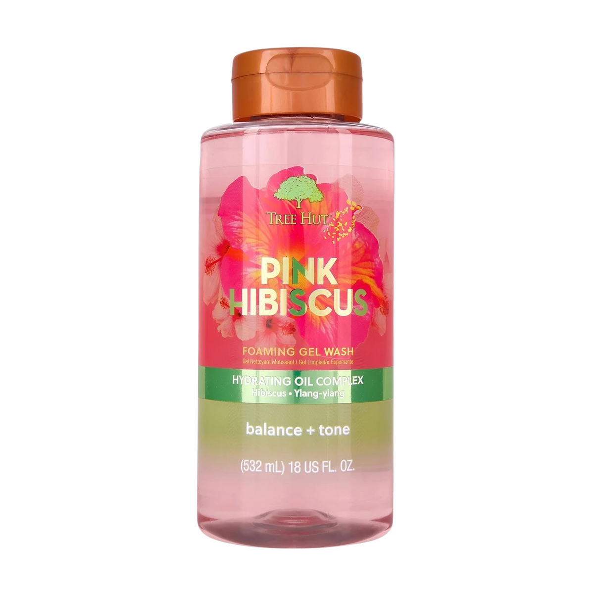 Gel de Baño Espumoso Tree Hut Pink Hibiscus