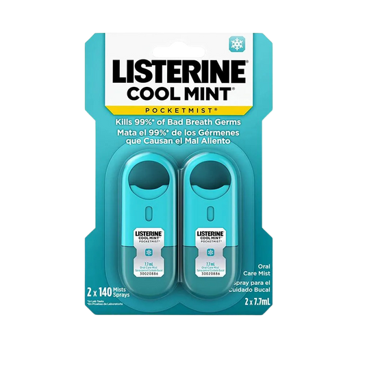 Spray Bucal x2 Listerine PocketMist Cool Mint