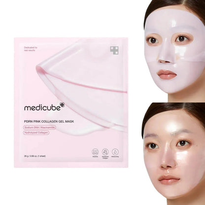 Mascarilla Facial MEDICUBE PDRN Pink Collagen Gel Mask
